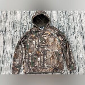 Gander Mountain Real Tree Camouflage Pullover Hoodie Sweatshirt, Men's Size XL